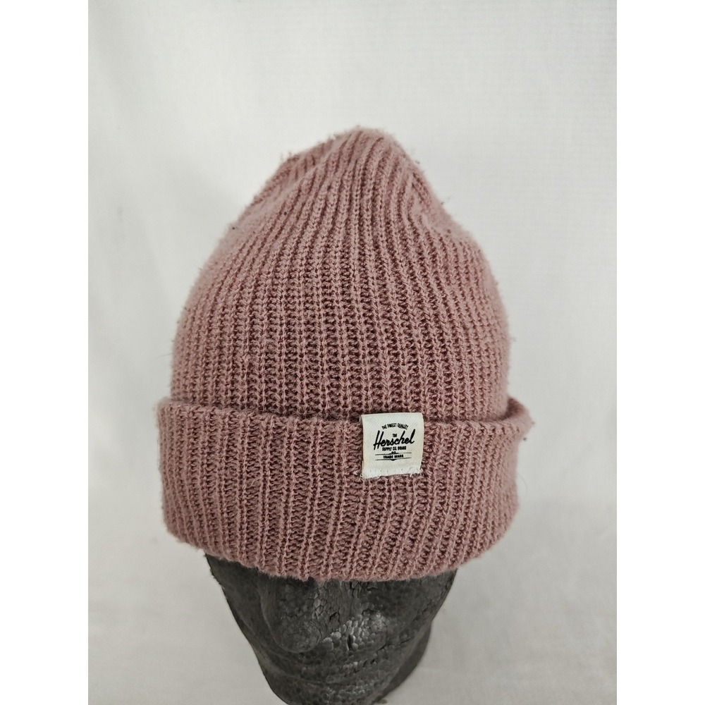 Herschel Beanie - Ash Rose Knit Hat Winter Cap Skiing Outdoor Unisex